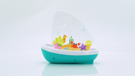 BB JUNIOR vonios žaislas - burlaivis Splash 'N Play, 16-89022 16-89022