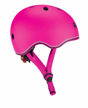 GLOBBER šalmas Go Up Lights, XXS/XS ( 45-51cm), rožinė, 506-110 506-110