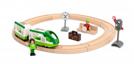 BRIO traukinio rinkinys su bėgiais, 33847 33847