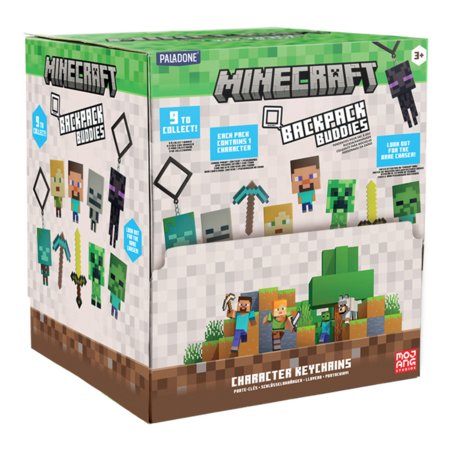 PALADOME MINECRAFT Kuprinės pakabukų rinkinys, PP10844MCFV2 