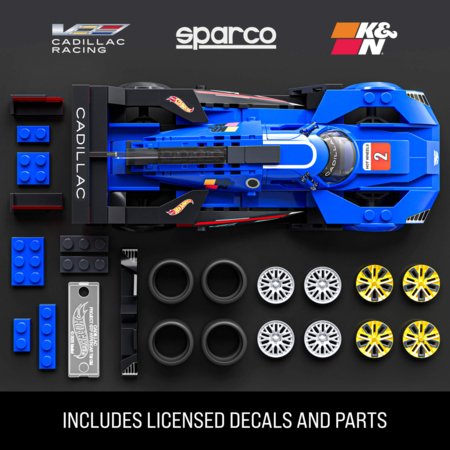 MATTEL BRICK SHOP HOT WHEELS konstruktorius – Speed Cadillac, JFR89 