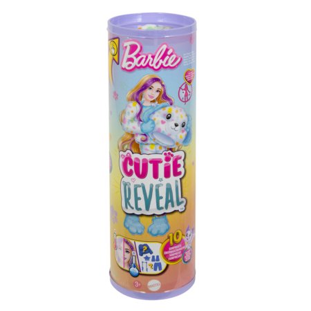 BARBIE Cutie Reveal šunelės dalmantinės rinkinys, spalvotų sapnų serija, HRK41 