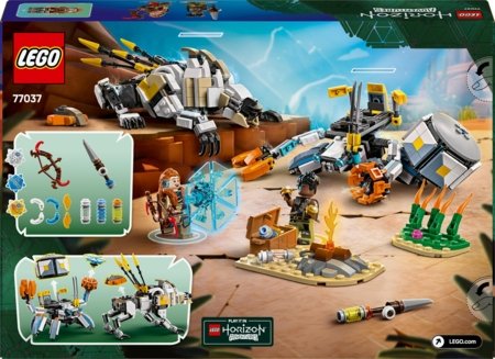 77037 LEGO® Horizon Adventures™ Aloy ir Varl prieš Shell-Walker ir Sawtooth  