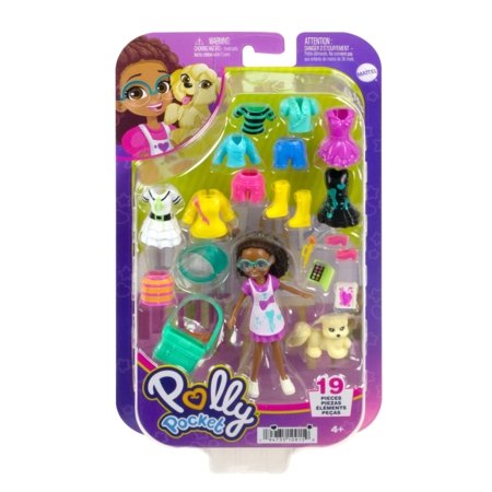 POLLY POCKET vidutinio dydžio mados rinkinys asort, HKV88 HKV88