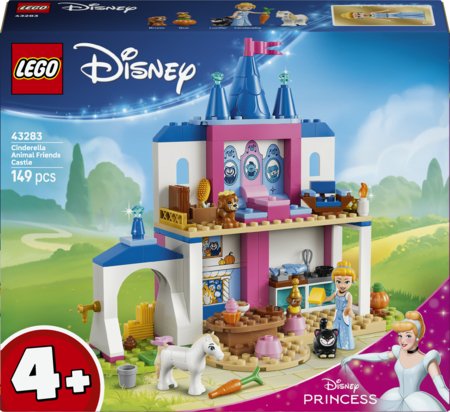 43283 LEGO® ǀ Disney Princess Pelenės bičiulių gyvūnų pilis 