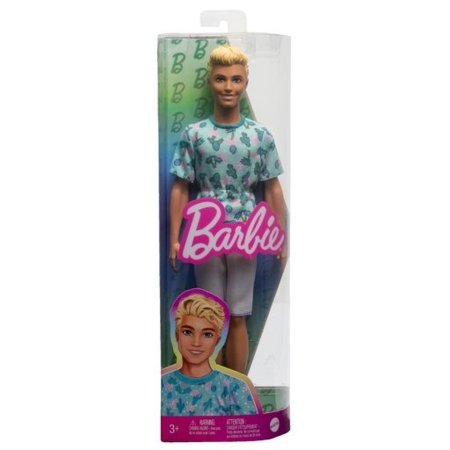 BARBIE Ken madistas su baltais šortais, HJT10 HJT10