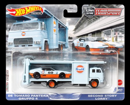 HOT WHEELS automodeliukas Vilkikas su automobiliu asort., FLF56 