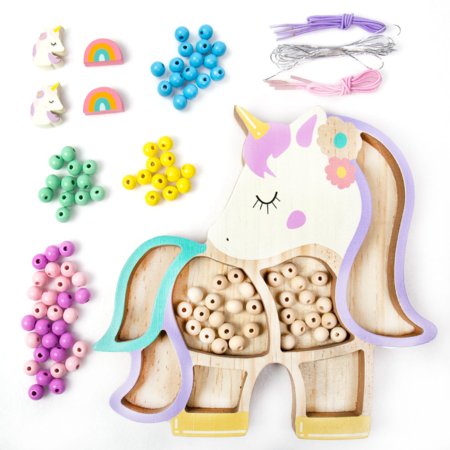 STORY MAGIC kūrybinis rinkinys Mediniai vienaragių karoliukai, 205527 