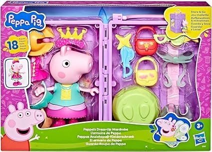 PEPPA PIG drabužių spintos žaidimų rinkinys, G10175L0 