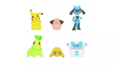 POKEMON veiksmo figūrėlių rinkinys, 6 vnt., PKW4099 