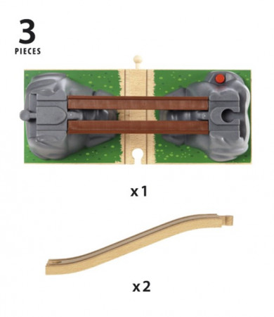 BRIO RAILWAY sudedamas tiltas, 33391000 33391000