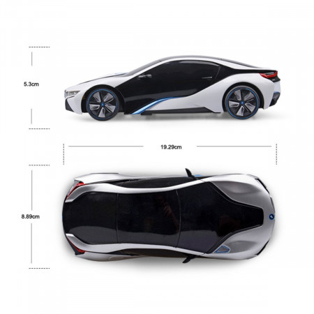 RASTAR automodelis valdomas BMW I8 1:24, 48400 48400