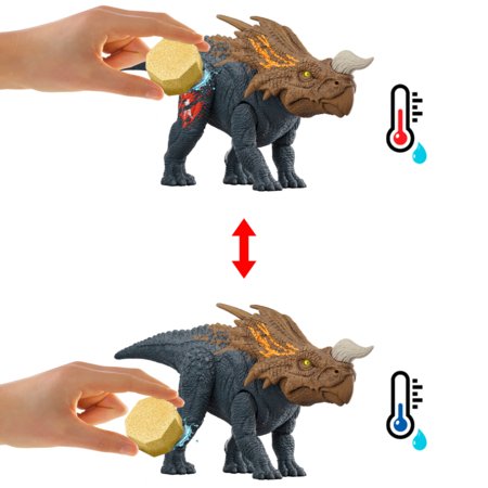 JURASSIC WORLD rinkinys Kovų Arena Su Spalvų Keitimo Funkcija, asort., JDC59 