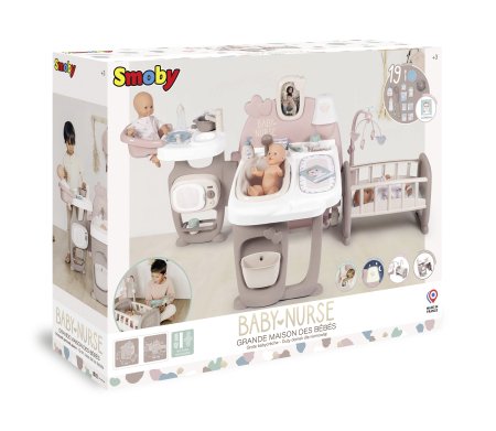 SMOBY žaislinis kūdikių priežiūros rinkinys Large, 7600220376 