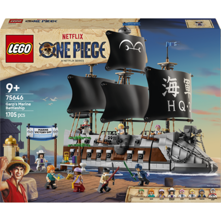 75646 LEGO® ONE PIECE Garp jūrų karo laivas 