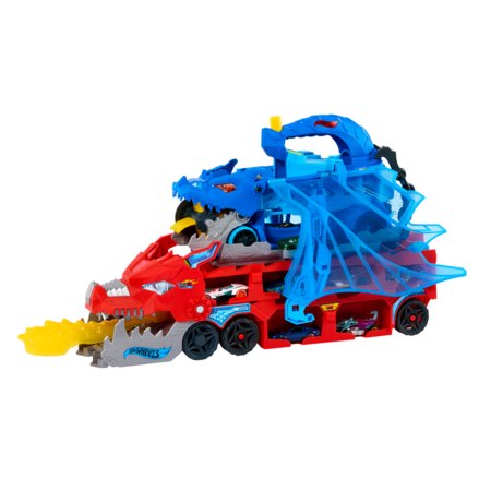 HOT WHEELS City transporteris – Dvigubas drakonas, JBM72 