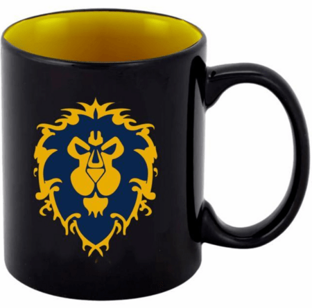 BLIZZARD WORLD OF WARCRAFT puodelis Alliance, 325 ml, FWWMUG24BKAll0002 