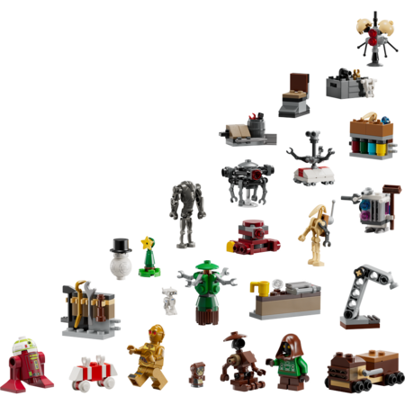 75418 LEGO® Žvaigždžių karų 2025 metų advento kalendorius 