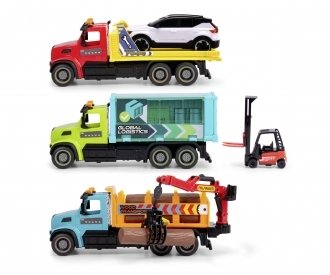 DICKIE TOYS sunkiasvoriai sunkvežimiai, asort., 203744018 