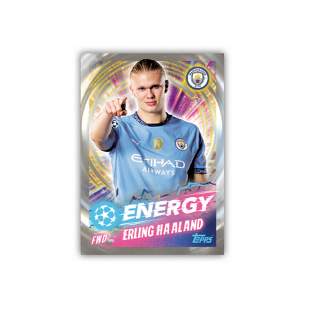 TOPPS lipdukai Champions League 2025 Eco Pack, 24+6vnt., 5053307074491 