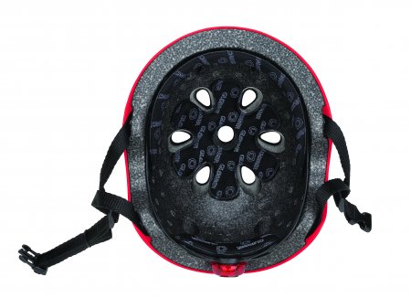 GLOBBER šalmas Primo Lights, XS/S ( 48-53CM ), raudonas, 505-102 505-102