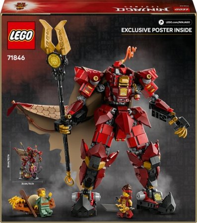 71846 LEGO® NINJAGO® Ugnies riteris-robotas 