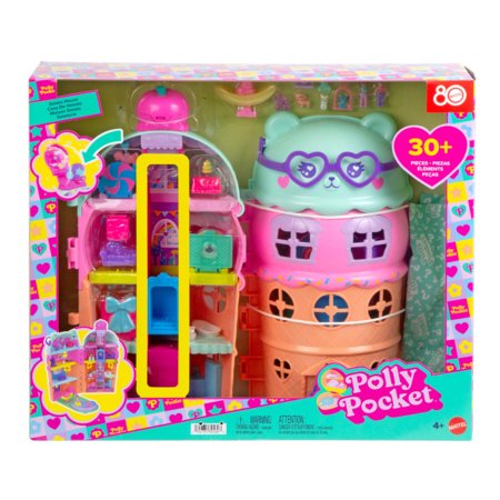 POLLY POCKET Ice Cream House pramogų rinkinys, JFT91 