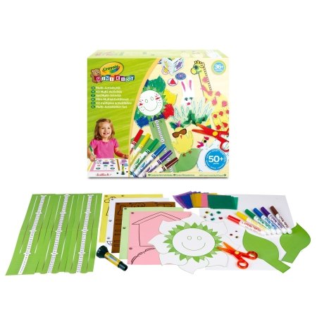 CRAYOLA MINIKIDS kūrybinis rinkinys Multi Activity Kit, 81-8133 