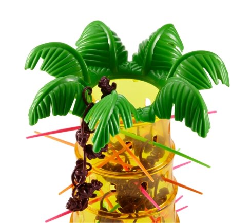 MATTEL GAMES stalo žaidimas Beždžionėlės Akrobatės, 52563 