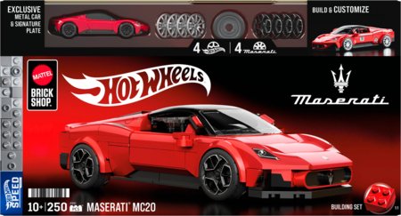 HOT WHEELS konstruktorius – Speed Maserati, JFR90 