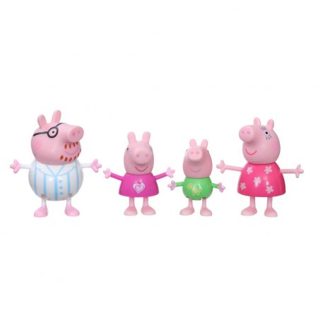 PEPPA PIG figūrėlių rinkinys Pepa šeima, 4 vnt.,  asort., F21715L0 F21715L0