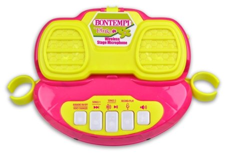 BONTEMPI TECH belaidis scenos mikrofonų stovas su dviem mikrofonais, 421472 