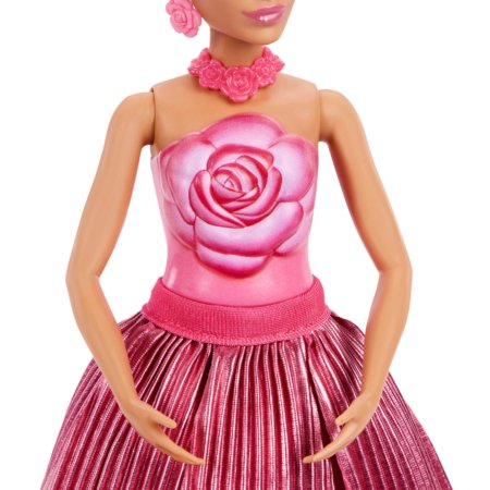BARBIE Petal Pop lėlė rožių puokštėje, JMF59 