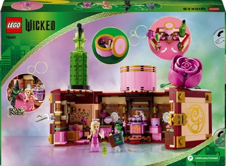 75683 LEGO® Wicked Glinda ir Elphaba bendrabutis 