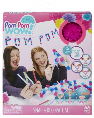 POM POM WOW dekoravimo rinkinys, 48535 48535