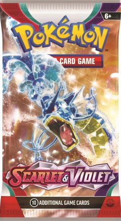 POKEMON kortos SCARLET & VIOLET 1 BOOSTER, 820650853241 