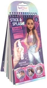 WOW GENERATION  kūrybinis piešimo dažais rinkinys Stick and Splash, WOW00142 