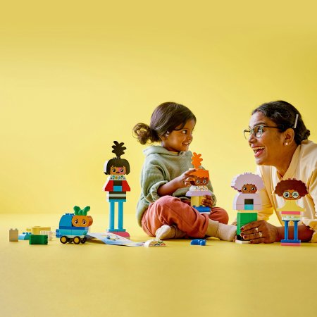 10423 LEGO® DUPLO Town Konstruojami Emocijų Žmogeliukai 