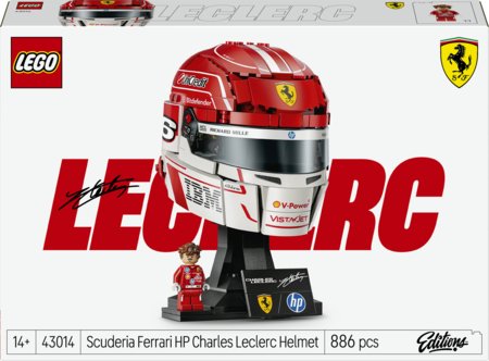 43014 LEGO® Editions Scuderia Ferrari HP Charles Leclerc šalmas 