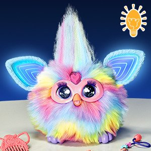 FURBY minkštas žaislas Tie Dye, F8900 