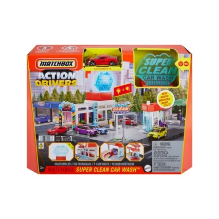 MATCHBOX rinkinys Automobilių plovykla, HNJ54 HNJ54