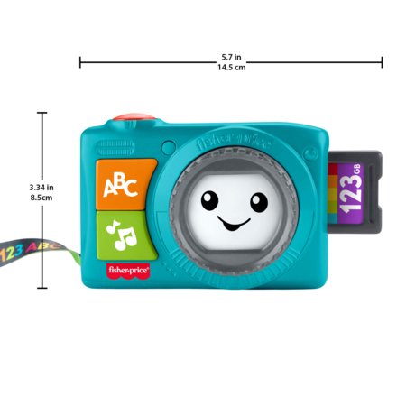 FISHER-PRICE LAUGH AND LEARN žaislinis fotoaparatas, JNV95 