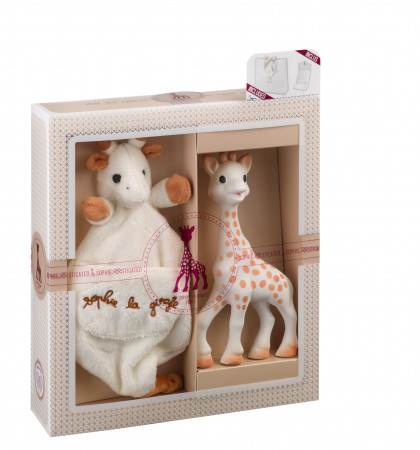 VULLI Sophie la girafe kramtukas + migdukas 0m+ Sophiesticated 000003 000003