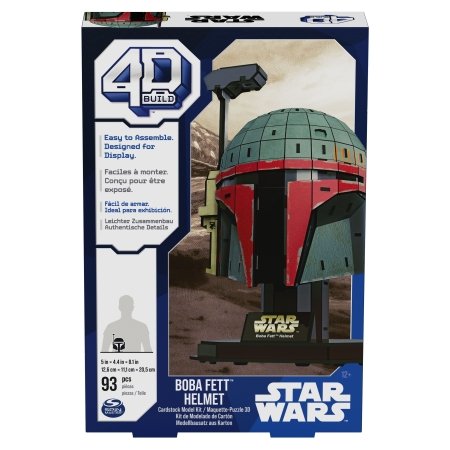 4D BUILD dėlionė Boba Fett Helmet, 6069822 