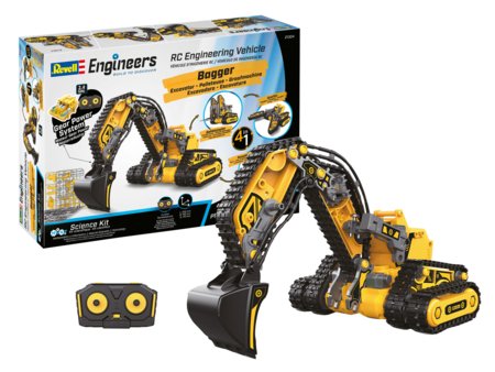 REVELL RC konstruktorius Engineering Vehicle 4in1, 21304 