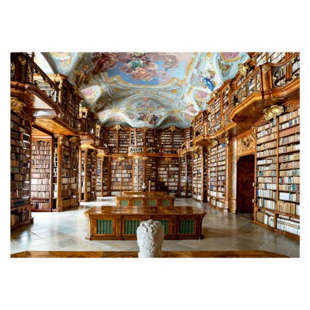 RAVENSBURGER dėlionė Biblioteka, 1000 det., 12001440 