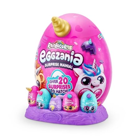 RAINBOCORNS pliušinis žaislas su aksesuarais Eggzania, 9258 9258