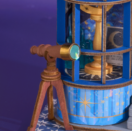 ROLIFE medinis konstruktorius Stebuklinga Astronomijos Parduotuvė, DS048 