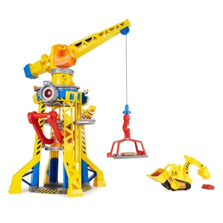 RUBBLE & CREW statybos rinkinys su kinetiniu smėliu Bark Yard, 6067494 