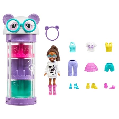POLLY POCKET mados priedų ir spintos rinkinys asort, HKW04 HKW04